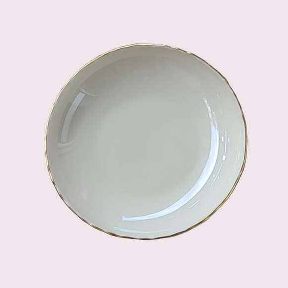 Lennox Gaylord Gold Trim Bowl - Picture 2 of 3